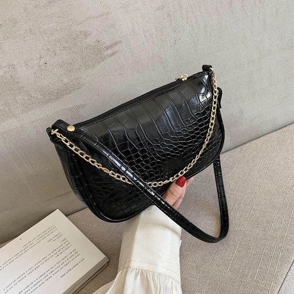 Mini Crocodile Shoulder bag - Picture 2 of 5